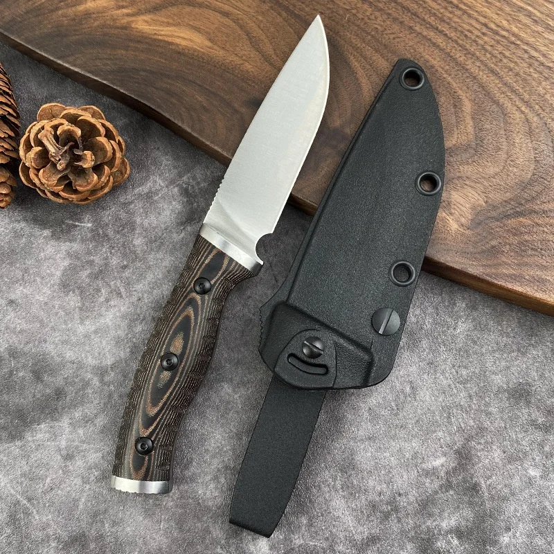 Straight Knife D2 Blade G10 Ha - Edc Fixed Blade Deep Carry บทวิจารณ์และราคา