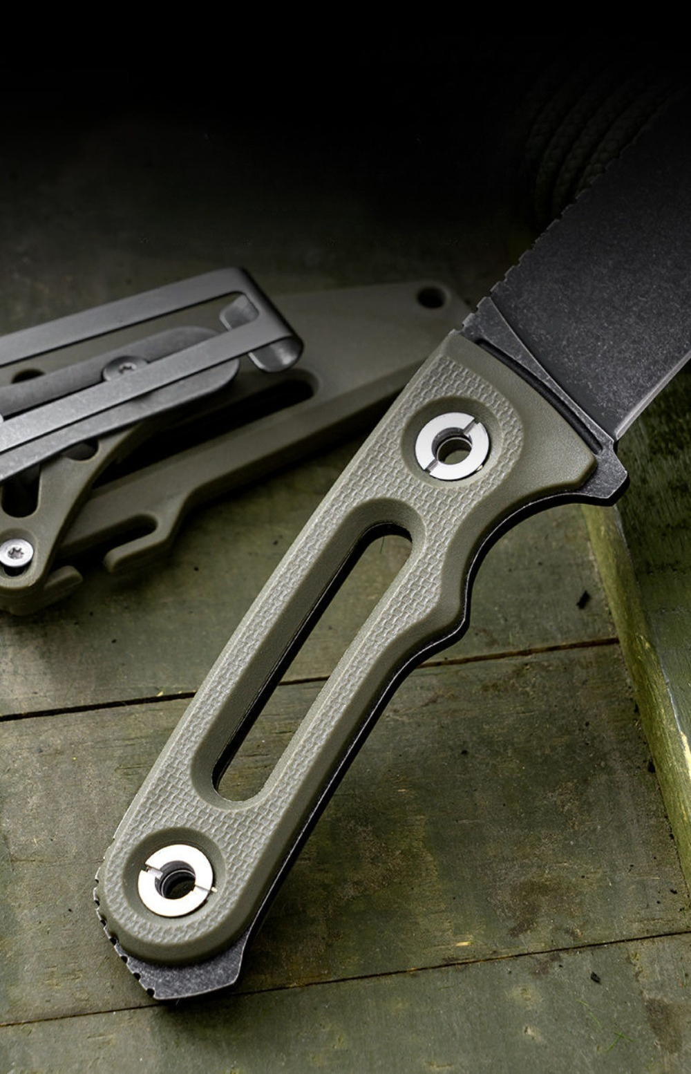 FX Portable Fixed Blade Knife  - Edc Fixed Blade Deep Carry บทวิจารณ์และราคา