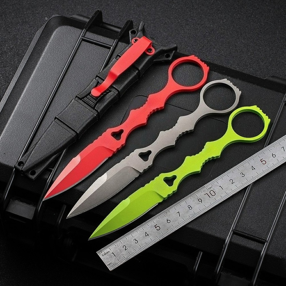 NEW BM176S Straight Knife Shar - Edc Pocket Carry Fixed Blade บทวิจารณ์และราคา