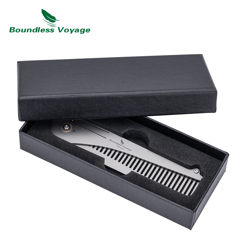 Boundless Voyage Titanium Fold - Comb Pocket Titanium บทวิจารณ์และราคา
