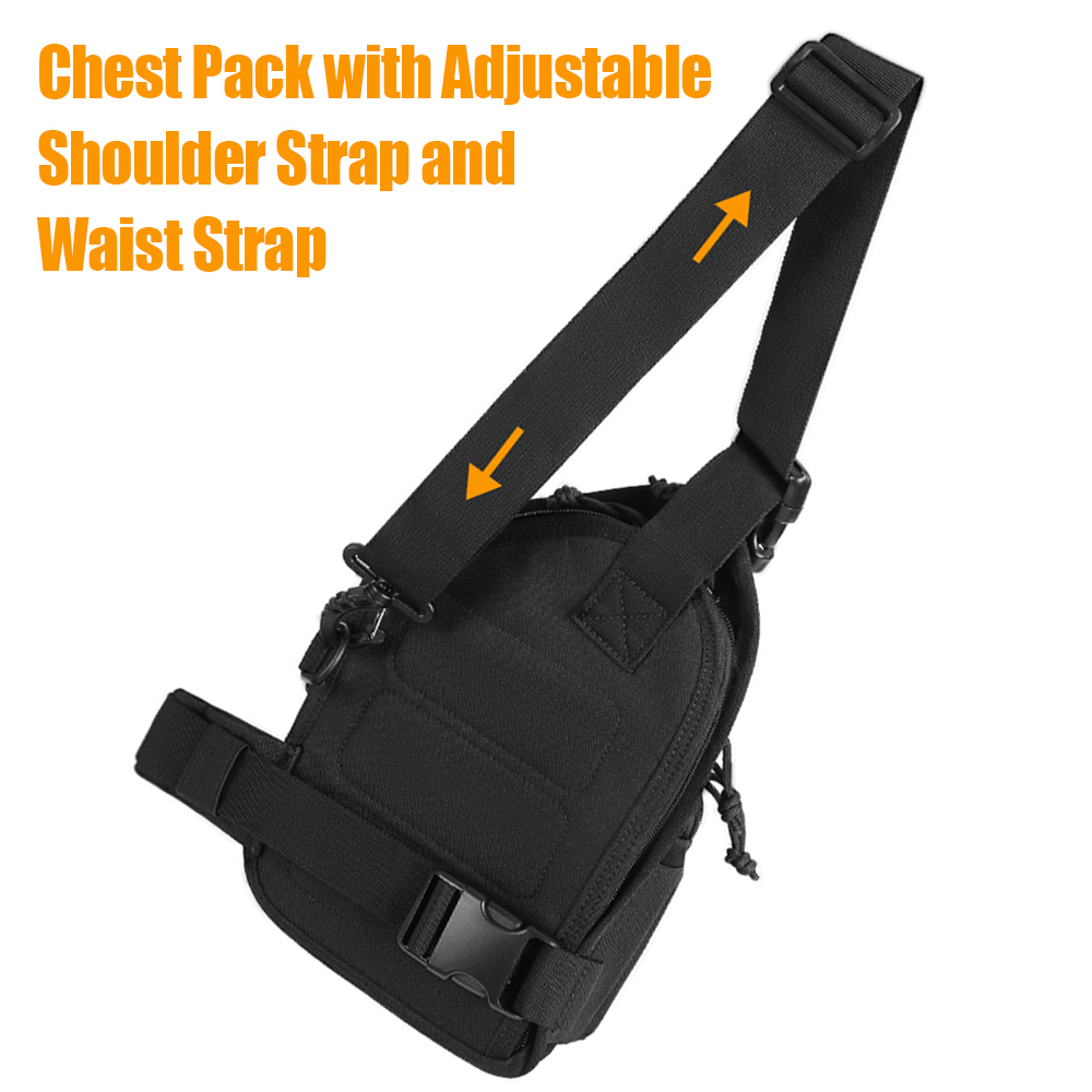 Tactical Gun Bag EDC Shoulder  - Edc Concealed Carry Holster บทวิจารณ์และราคา