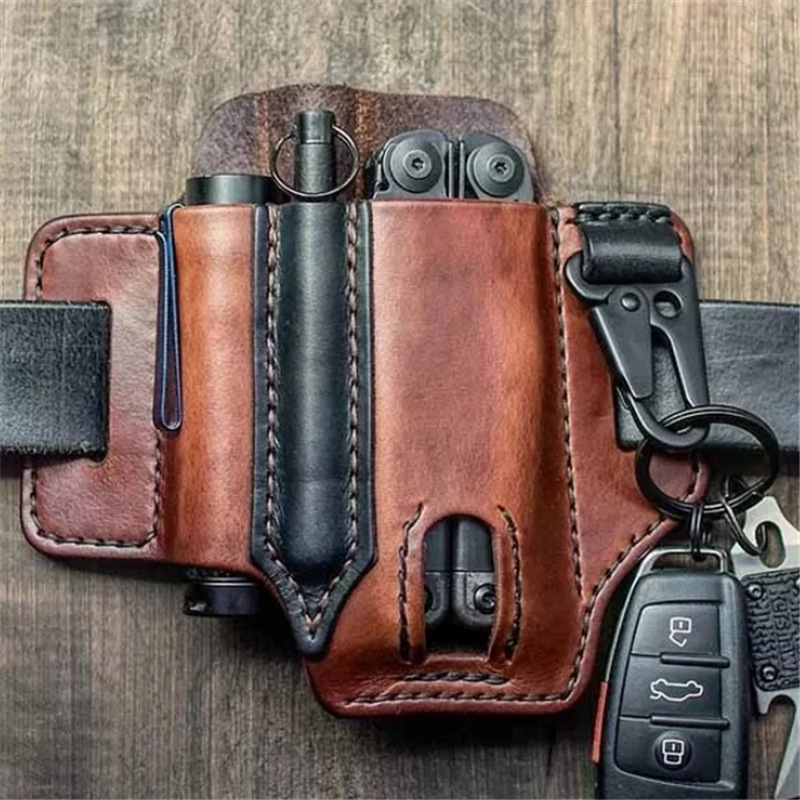 Genuine Leather Edc Tactical M - Edc Carry Belt Leather บทวิจารณ์และราคา