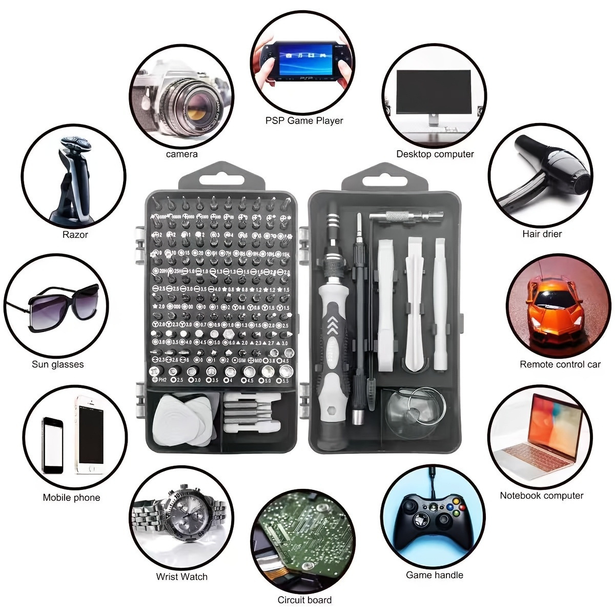 115-in-1 Screwdriver Set, Mult - Micro Screwdriver Kit บทวิจารณ์และราคา