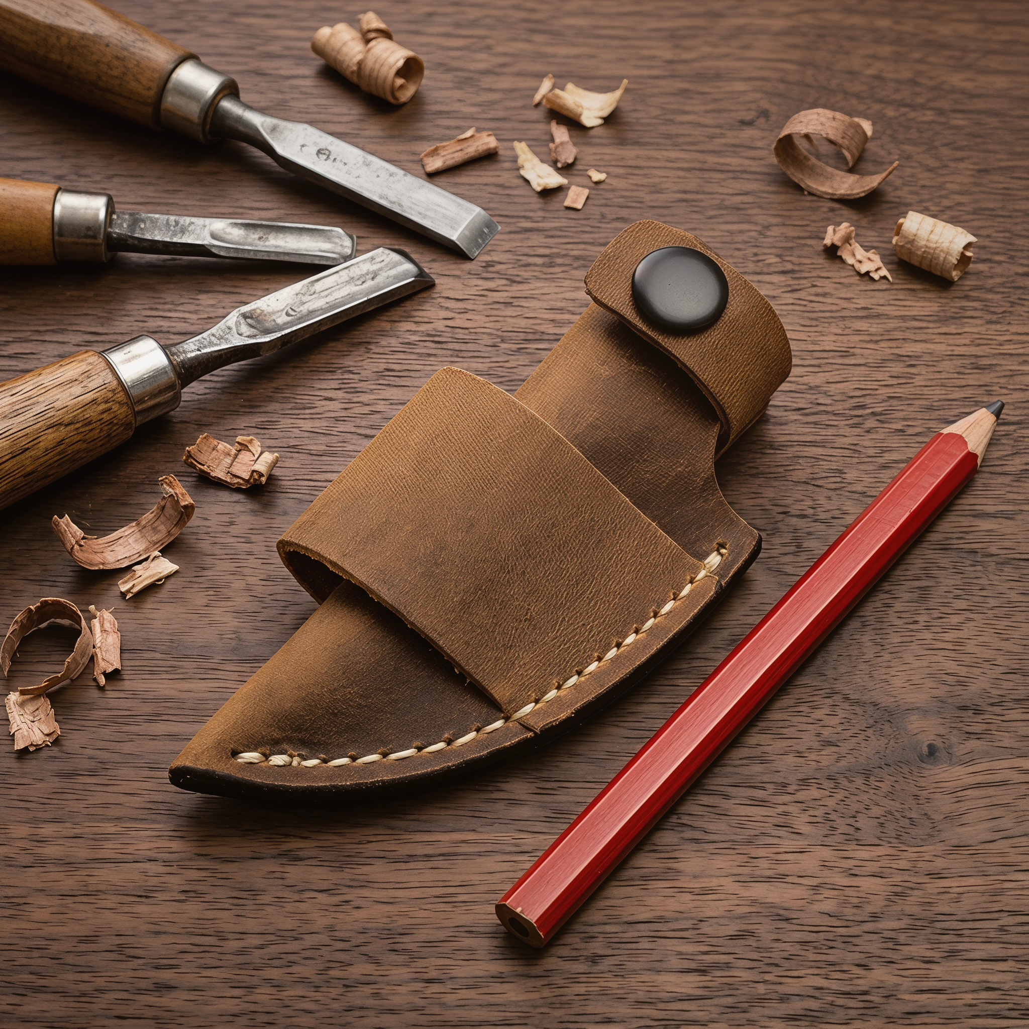 Vintage Leather Knife Sheath 1 - Edc Carry Belt Leather บทวิจารณ์และราคา