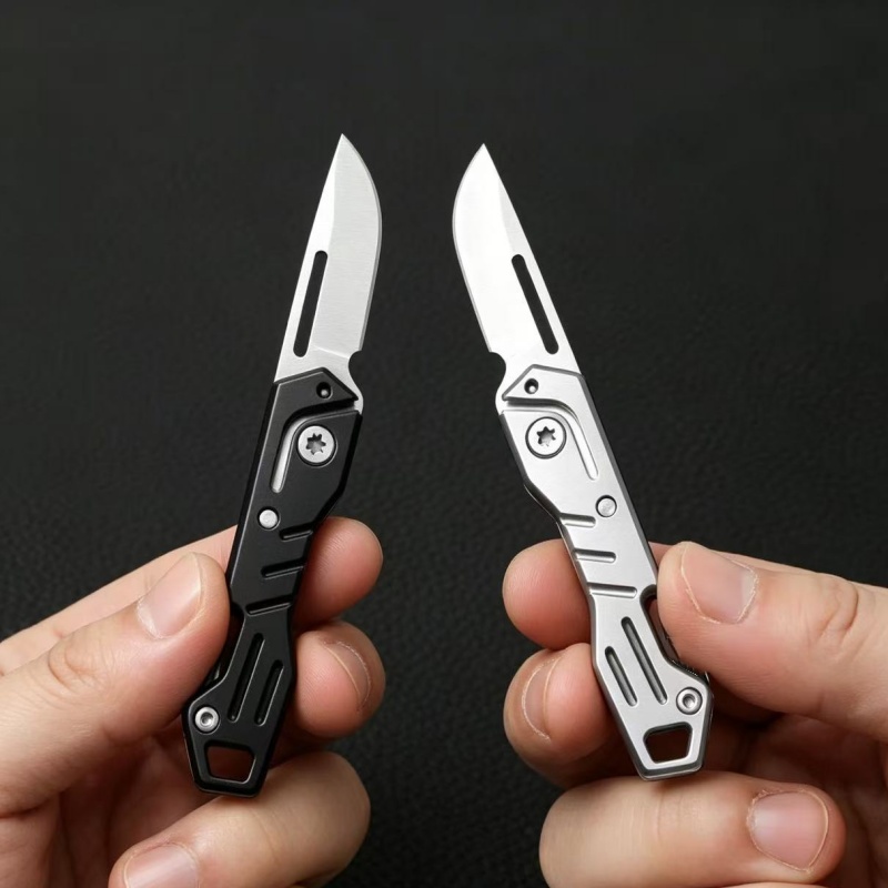 Mini EDC Folding Pocket Knife  - Edc Carry For Men บทวิจารณ์และราคา