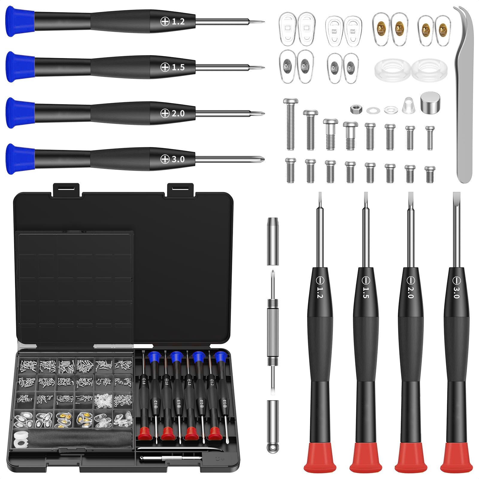 Eyeglass Repair Tool Kit with  - Micro Screwdriver Kit บทวิจารณ์และราคา