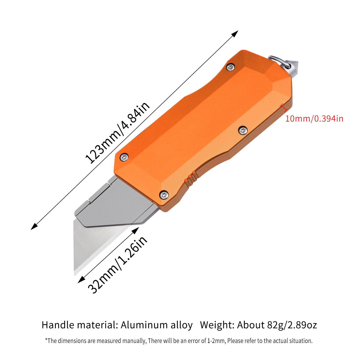 Two-piece aluminum alloy combi - Edc (Every Day Carry บทวิจารณ์และราคา