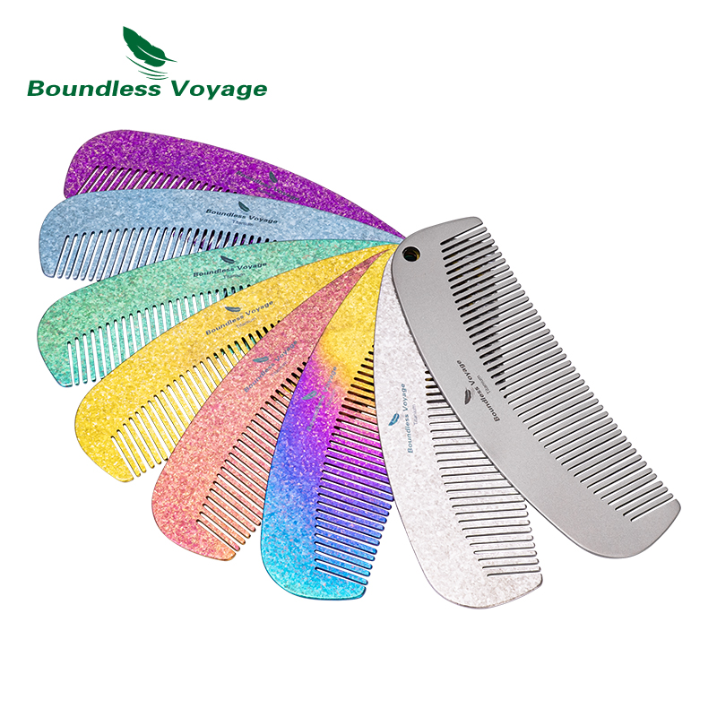 Boundless Voyage Titanium Hair - Comb Pocket Titanium บทวิจารณ์และราคา