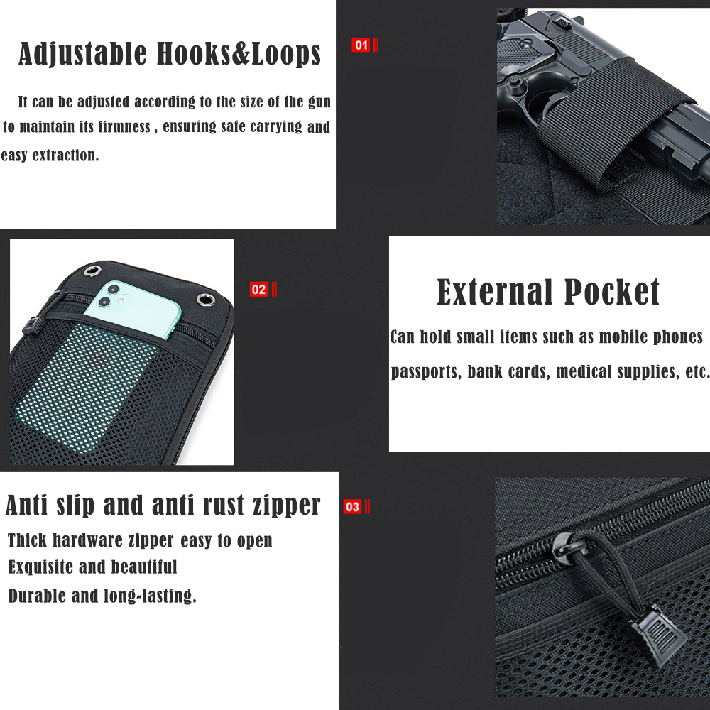 Molle Outdoor Tactical Conceal - Edc Concealed Carry Holster บทวิจารณ์และราคา